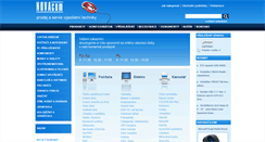 Desktop Screenshot of eshop.novacom.cz